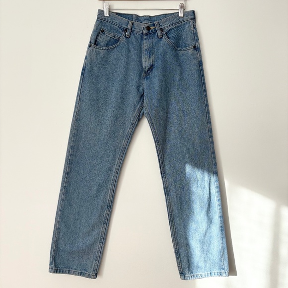 Vintage wrangler mid rise straight leg jeans - Picture 4 of 4